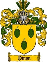 Pinon coat of arms family crest download