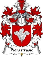 Piorastrusic coat of arms family crest download