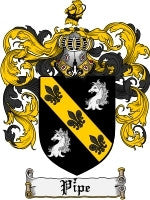 Pipe coat of arms family crest download