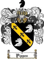 Pippen coat of arms family crest download