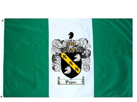 Pippen family crest coat of arms flag