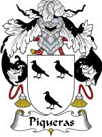 Piqueras coat of arms family crest download