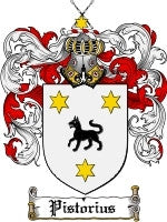 Pistorius coat of arms family crest download