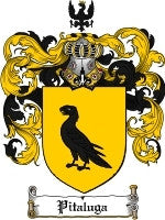 Pitaluga coat of arms family crest download
