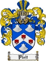 Plait coat of arms family crest download