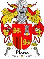 Plana coat of arms family crest download