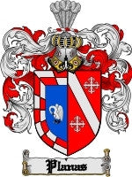 Planas coat of arms family crest download