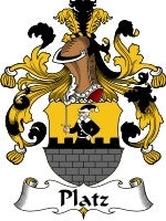 Platz coat of arms family crest download