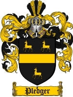 Pledger coat of arms family crest download