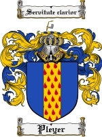 Pleyer coat of arms family crest download