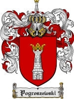 Pogroszewski coat of arms family crest download