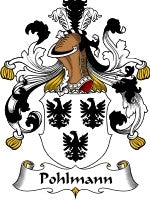 Pohlmann coat of arms family crest download