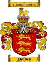 Polden coat of arms family crest download