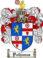 Polhamus coat of arms family crest download