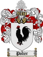 Polier coat of arms family crest download