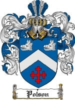 Polson coat of arms family crest download