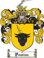 Pomian coat of arms family crest download
