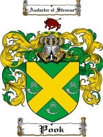 Pook coat of arms family crest download