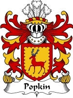 Popkin coat of arms family crest download