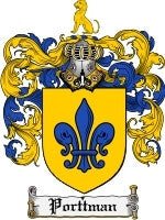 Porttman coat of arms family crest download