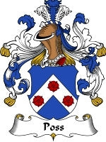 Poss coat of arms family crest download