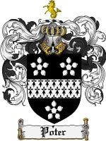 Poter coat of arms family crest download