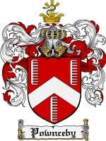 Pownceby coat of arms family crest download