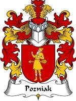 Pozniak coat of arms family crest download