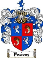 Pozsony coat of arms family crest download