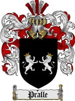 Pralle coat of arms family crest download