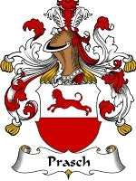 Prasch coat of arms family crest download