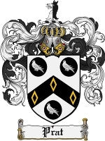 Prat coat of arms family crest download