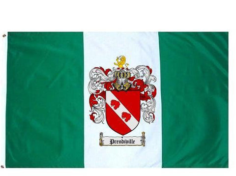Prendiville family crest coat of arms flag