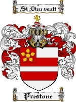 Prestone coat of arms family crest download