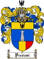 Preziosi coat of arms family crest download