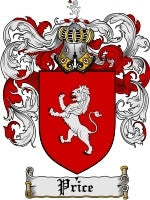 Price coat of arms family crest download