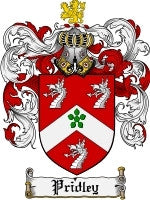 Pridley coat of arms family crest download