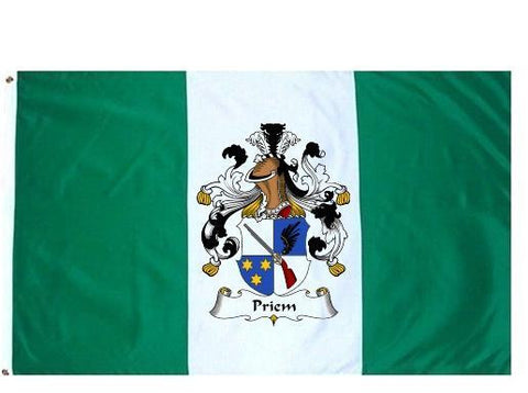 Priem family crest coat of arms flag