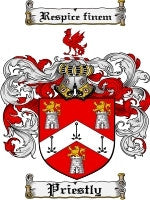 Priestly coat of arms family crest download