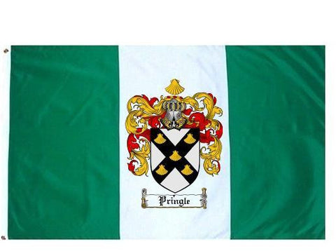 Pringle family crest coat of arms flag