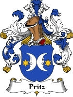 Pritz coat of arms family crest download