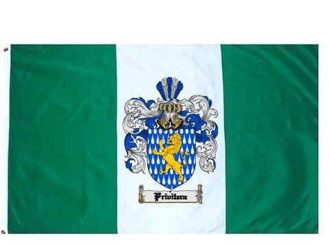 Privitera family crest coat of arms flag
