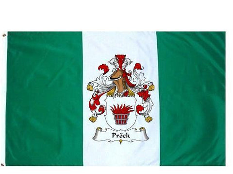 Prock family crest coat of arms flag