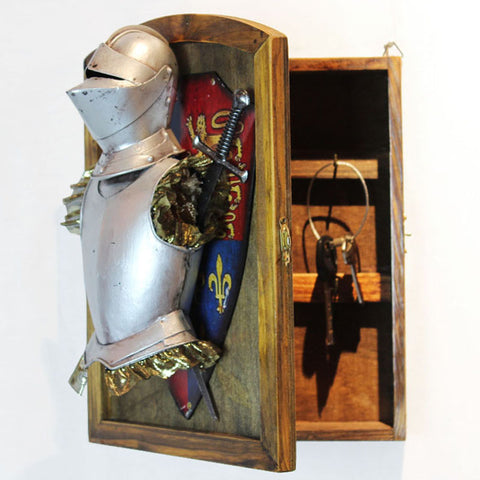 European antique wall ornaments / medieval armor decoration / living room restaurant entrance decorations