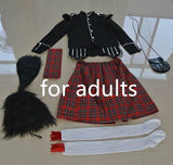 scotland apparel scotland costumes for children scotland kilt halloween cosplay clothing Ireland clothing