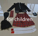 scotland apparel scotland costumes for children scotland kilt halloween cosplay clothing Ireland clothing