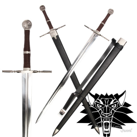 Medieval Sword Stainless Steel For Video Game The witcher3:Wild Hunt Replica Ciri's Blade Brand New No Sharp Supply