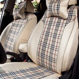 CARTAILOR Custom Fit Seat Covers Cars Interior Accessories for TOYOTA SIENNA Auto Seat Protecion Scotland Lattice Car Seat Cover