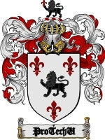 Protechu coat of arms family crest download