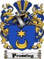Prussing coat of arms family crest download